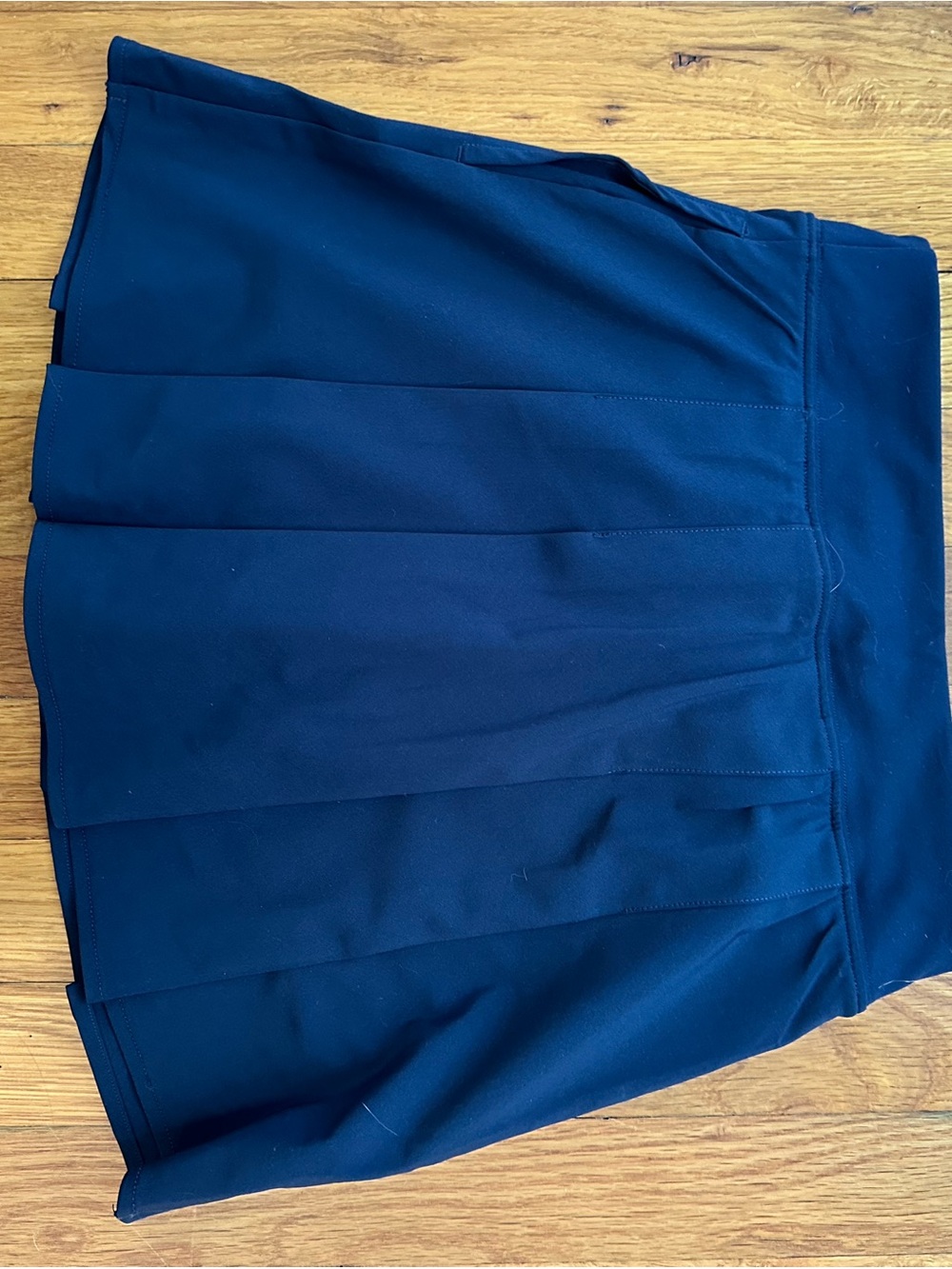 Girls Abercrombie kids navy blue Pleated Skirt size 11/12